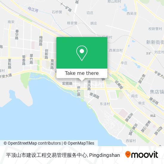 平顶山市建设工程交易管理服务中心 map