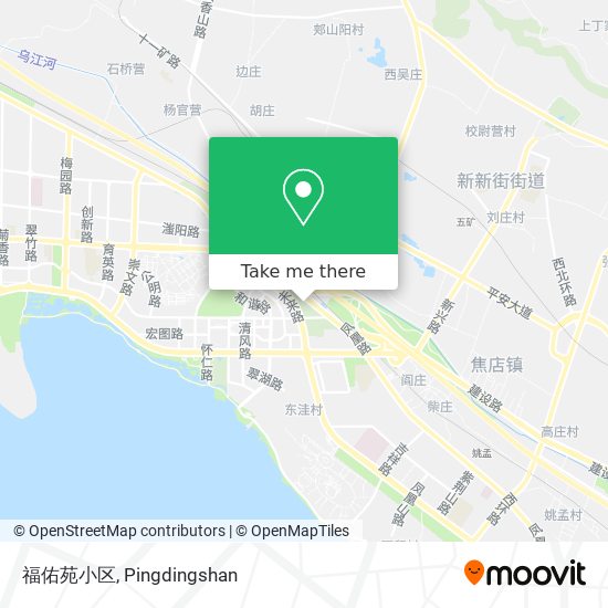 福佑苑小区 map