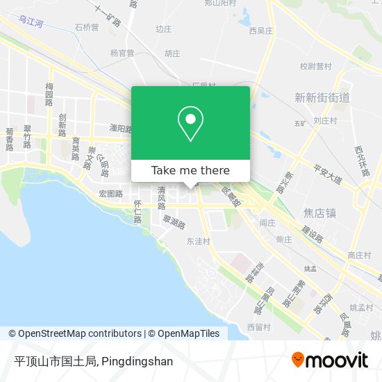 平顶山市国土局 map