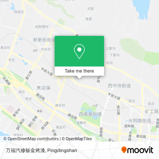 万福汽修钣金烤漆 map