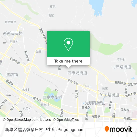 新华区焦店镇褚庄村卫生所 map