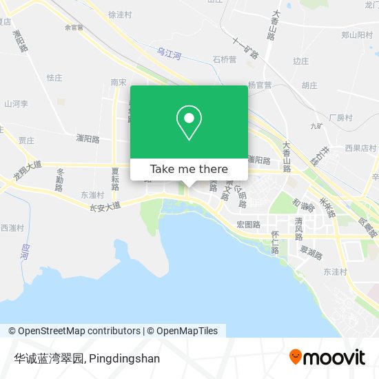 华诚蓝湾翠园 map