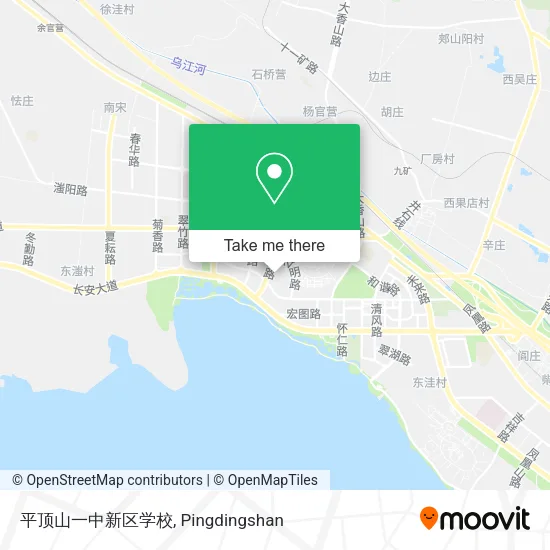 平顶山一中新区学校 map