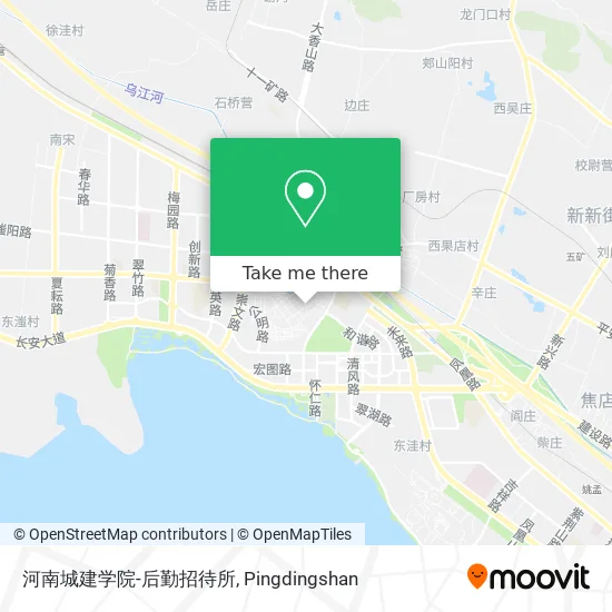 河南城建学院-后勤招待所 map