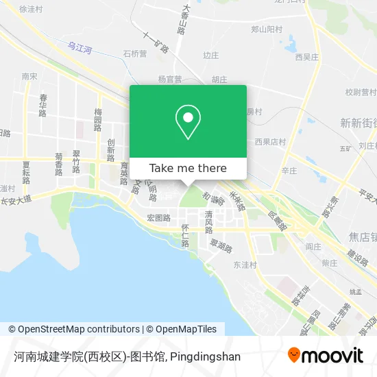 河南城建学院(西校区)-图书馆 map