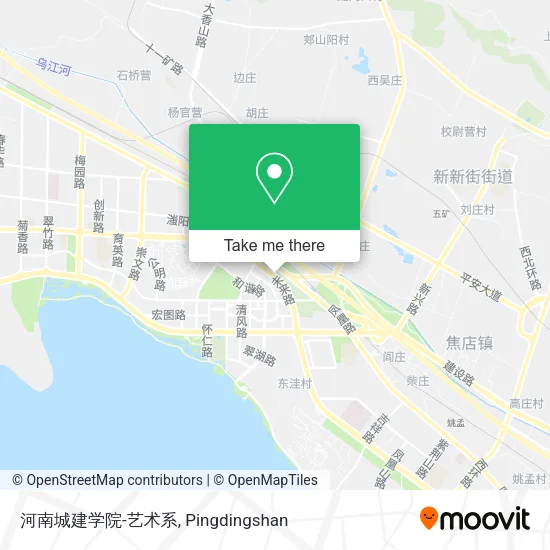 河南城建学院-艺术系 map