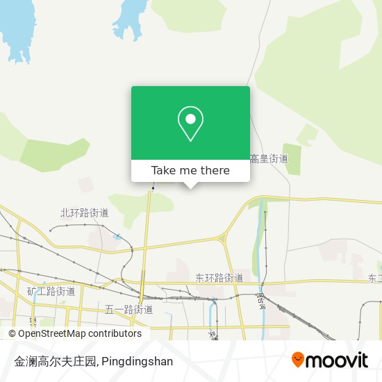 金澜高尔夫庄园 map