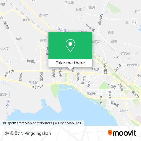 林溪美地 map