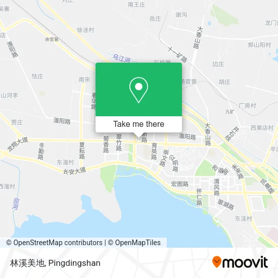 林溪美地 map
