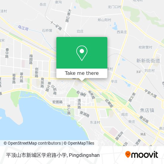 平顶山市新城区学府路小学 map