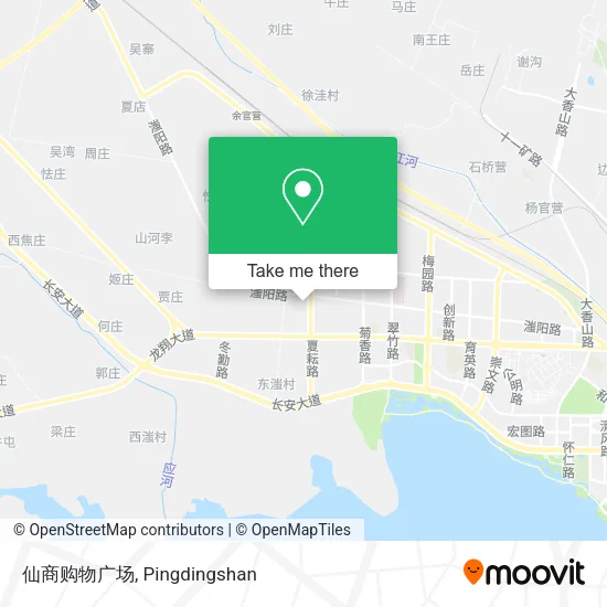 仙商购物广场 map