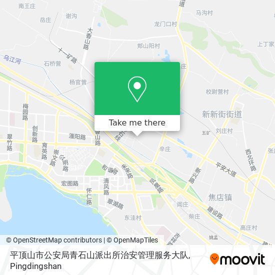 平顶山市公安局青石山派出所治安管理服务大队 map