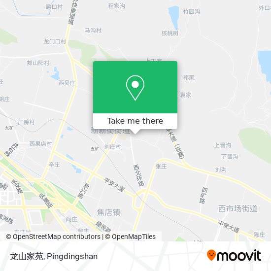 龙山家苑 map