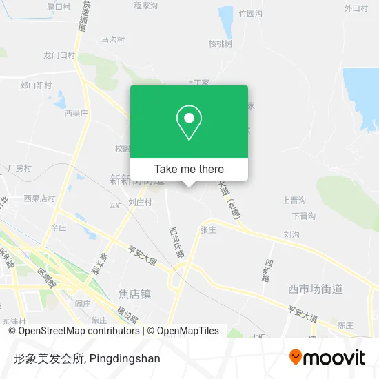 形象美发会所 map