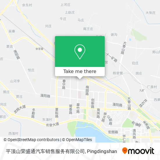 平顶山荣盛通汽车销售服务有限公司 map