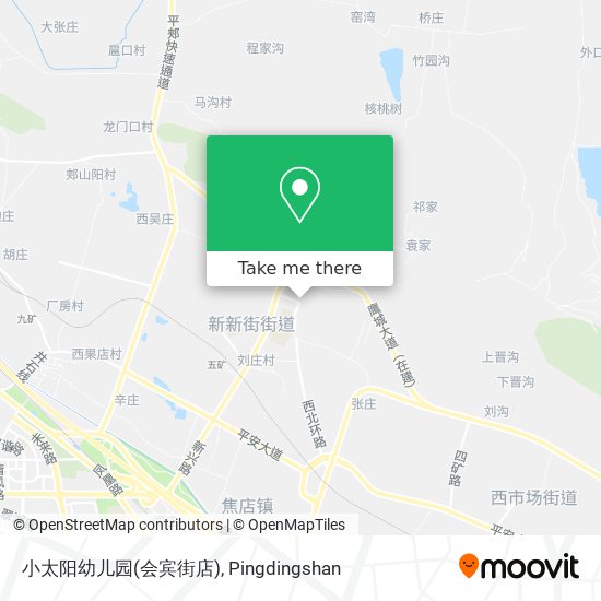 小太阳幼儿园(会宾街店) map