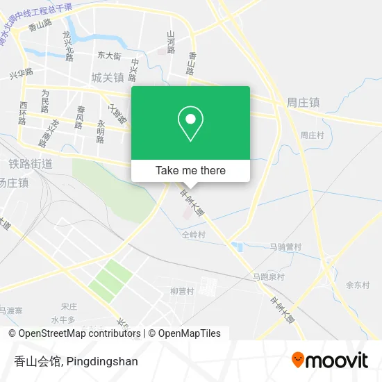 香山会馆 map