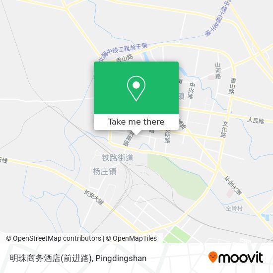 明珠商务酒店(前进路) map