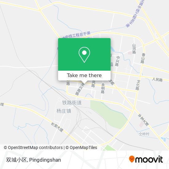 双城小区 map