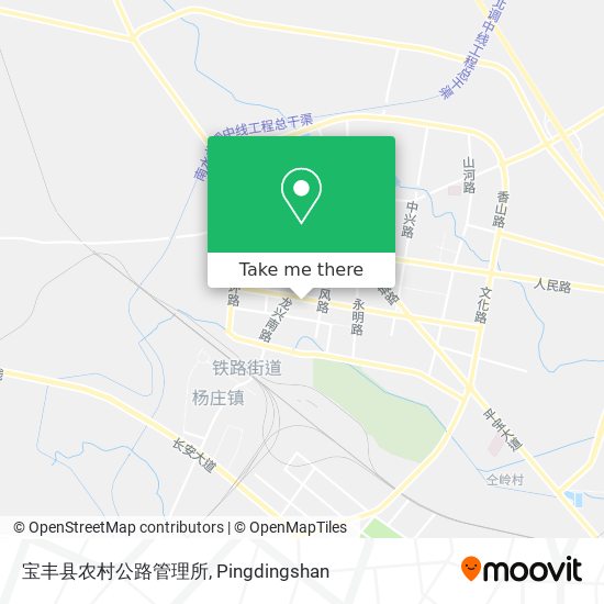 宝丰县农村公路管理所 map