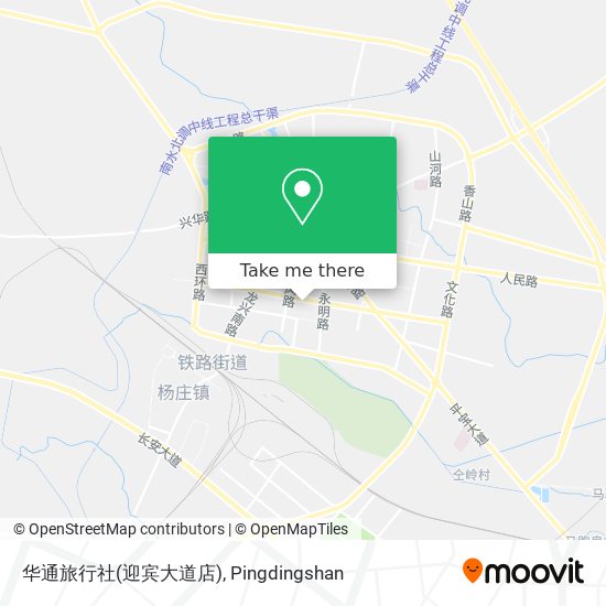 华通旅行社(迎宾大道店) map