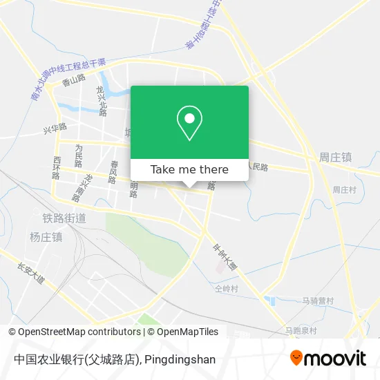 中国农业银行(父城路店) map