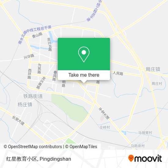 红星教育小区 map