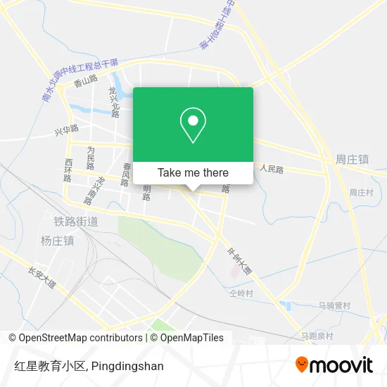 红星教育小区 map