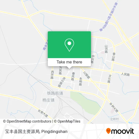 宝丰县国土资源局 map
