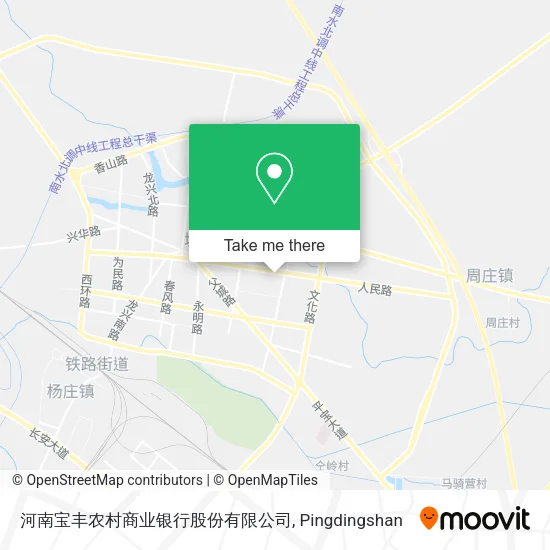 河南宝丰农村商业银行股份有限公司 map