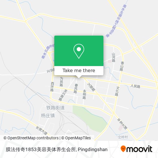 膜法传奇1853美容美体养生会所 map