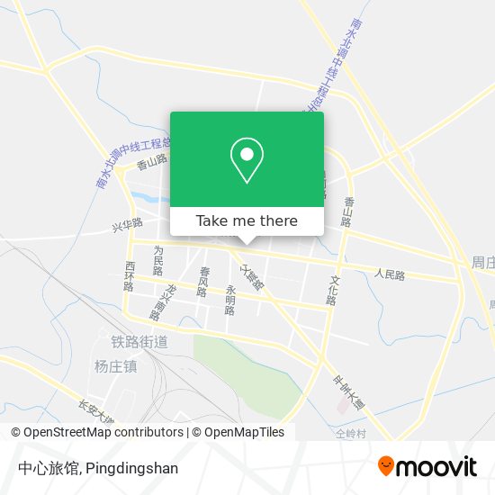 中心旅馆 map