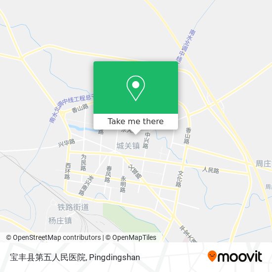 宝丰县第五人民医院 map
