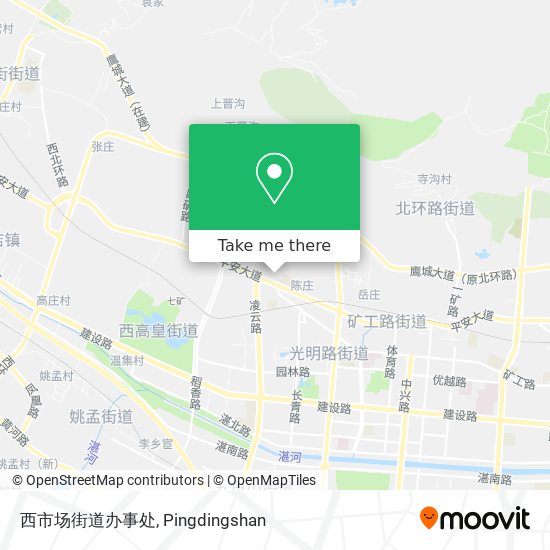 西市场街道办事处 map