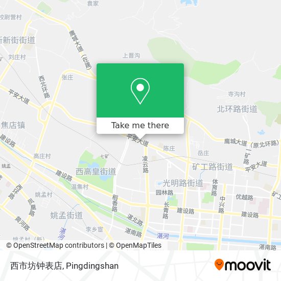 西市坊钟表店 map