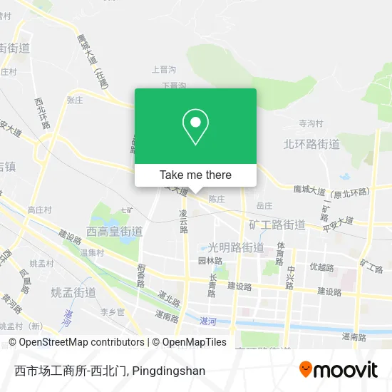 西市场工商所-西北门 map