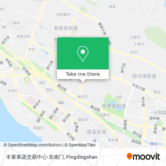 丰莱果蔬交易中心-东南门 map