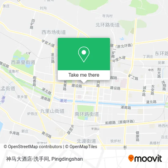神马大酒店-洗手间 map
