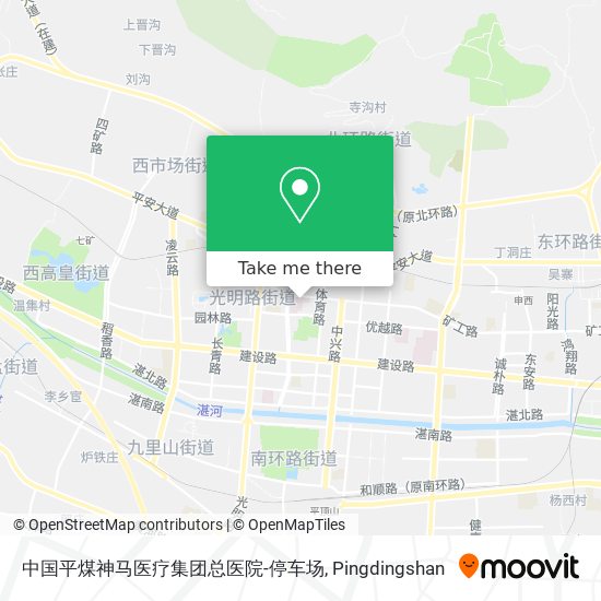 中国平煤神马医疗集团总医院-停车场 map