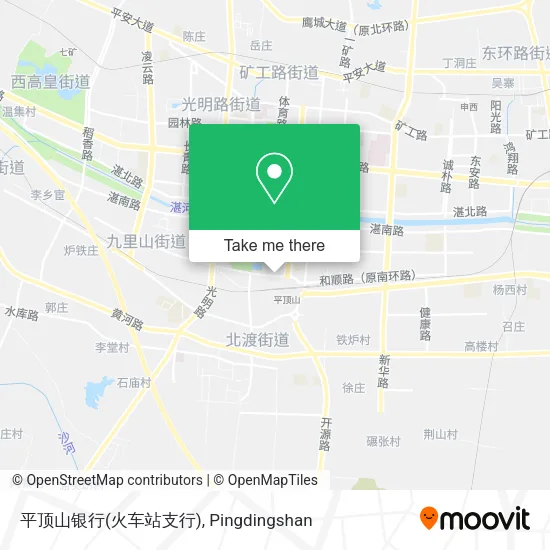 平顶山银行(火车站支行) map