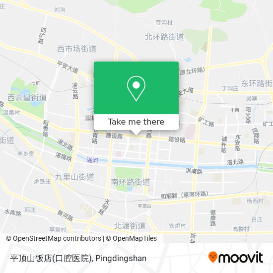 平顶山饭店(口腔医院) map