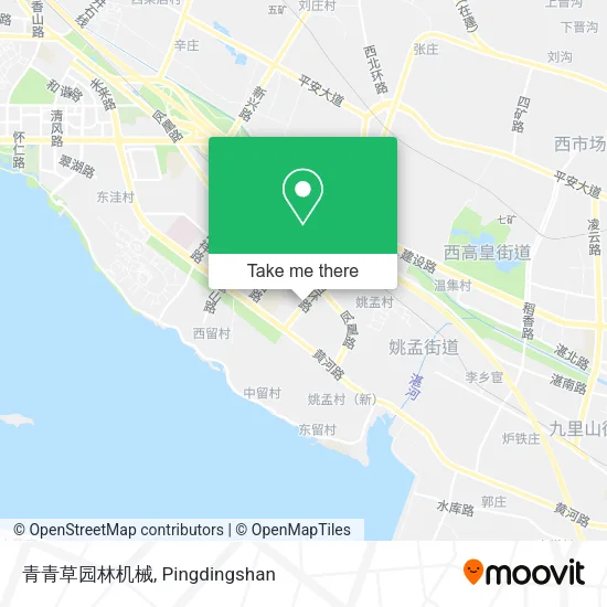 青青草园林机械 map
