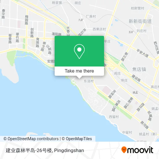 建业森林半岛-26号楼 map