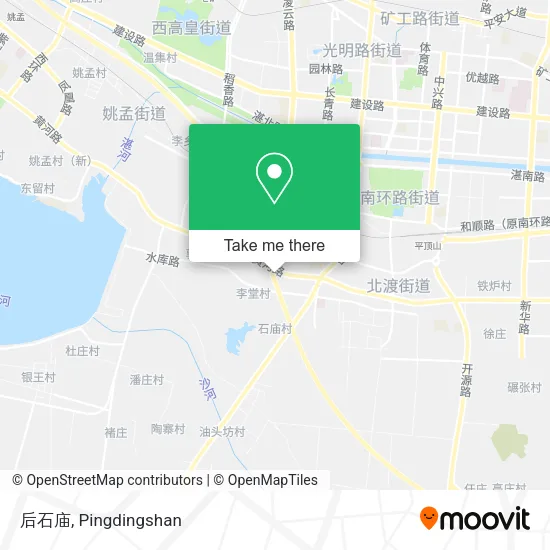 后石庙 map
