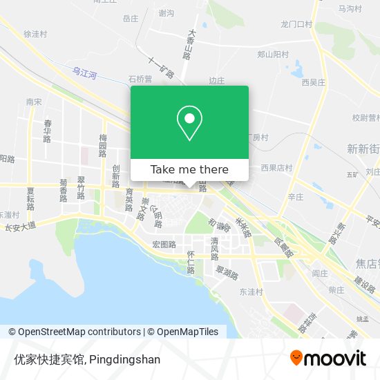 优家快捷宾馆 map