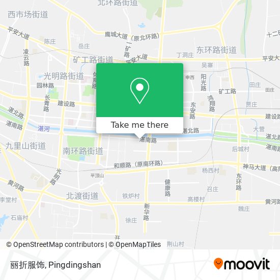 丽折服饰 map