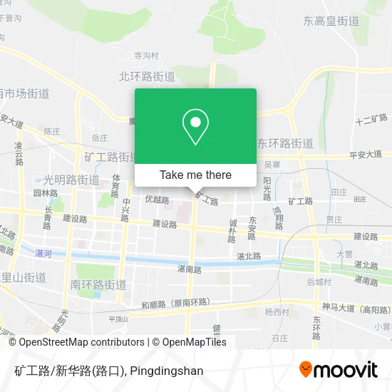 矿工路/新华路(路口) map