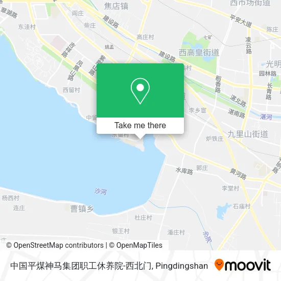 中国平煤神马集团职工休养院-西北门 map