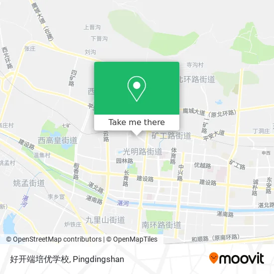 好开端培优学校 map