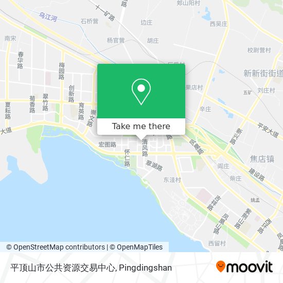 平顶山市公共资源交易中心 map